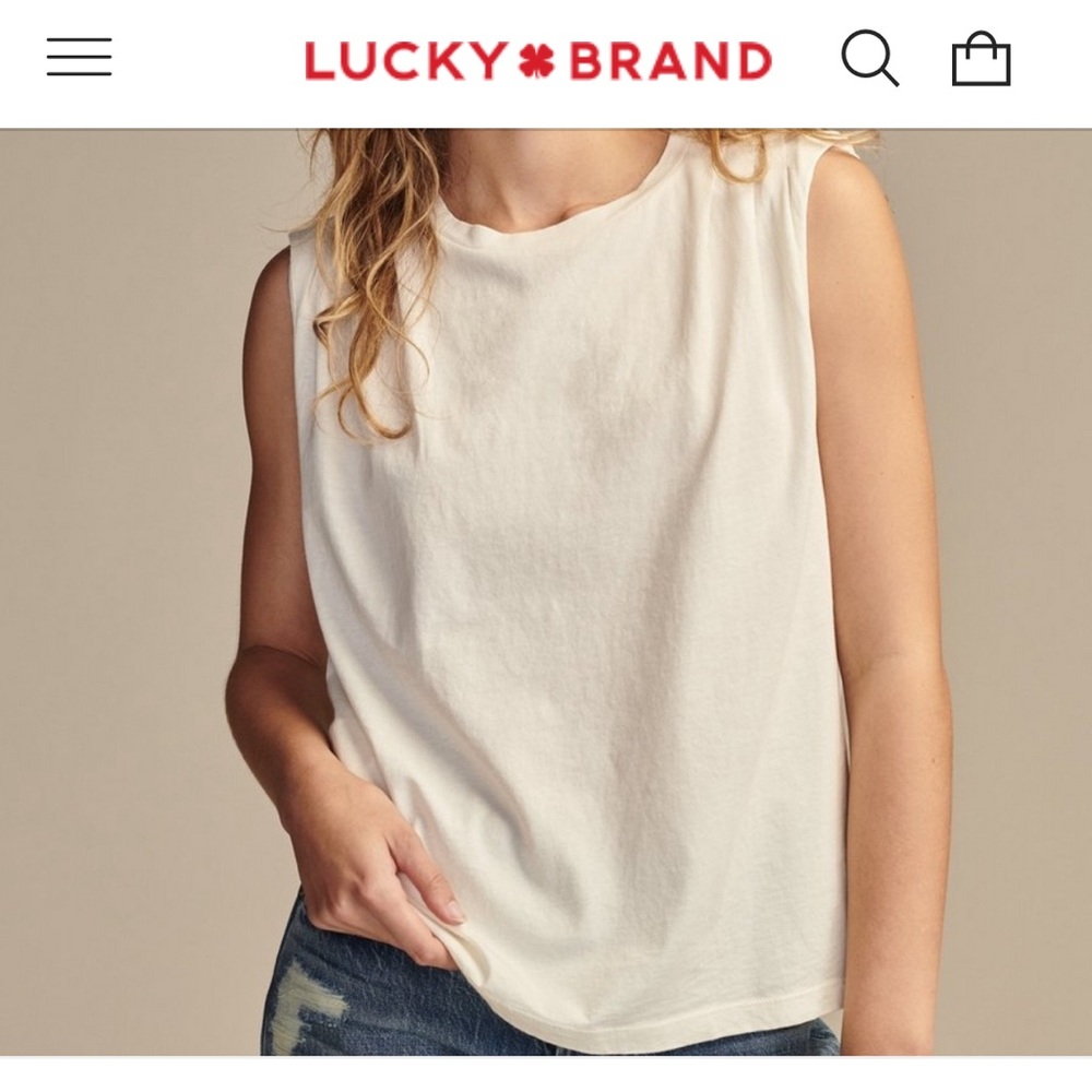 Lucky Brand muscle tank. XL. New with tags